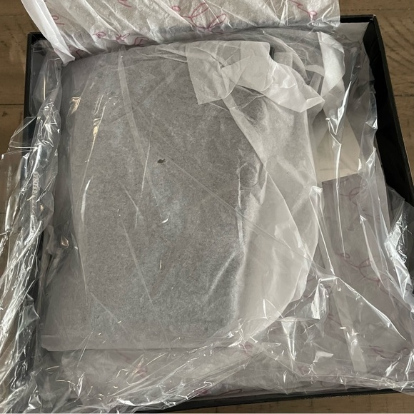 ELLIE Gogo Tall Black Leather Boots Women 9 3 Inch Heel Side Zipper Costume NIB - Picture 7 of 10